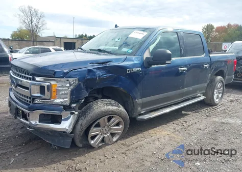 2018 Ford F-150 Xlt from USA, damaged, VIN 1FTEW1E55JKF97327